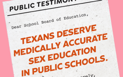 Join us for our sex education advocacy workshop!