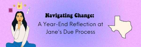 Navigating Change: A Year-End Reflection at Jane’s Due Process