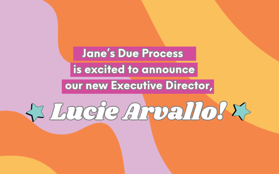 Announcing our new Executive Director, Lucie Arvallo!